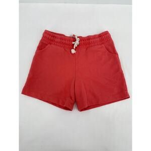 Cat & Jack S 6/6x Coral Orange Pink Elastic Waist Shorts
